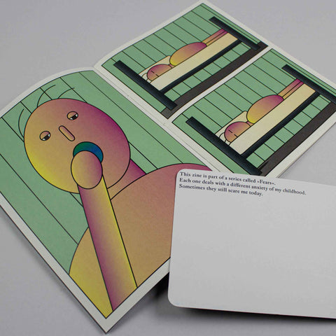 Julian Litschko – Fears: STAB – Zine – buy from GUDBERG NERGER Shop