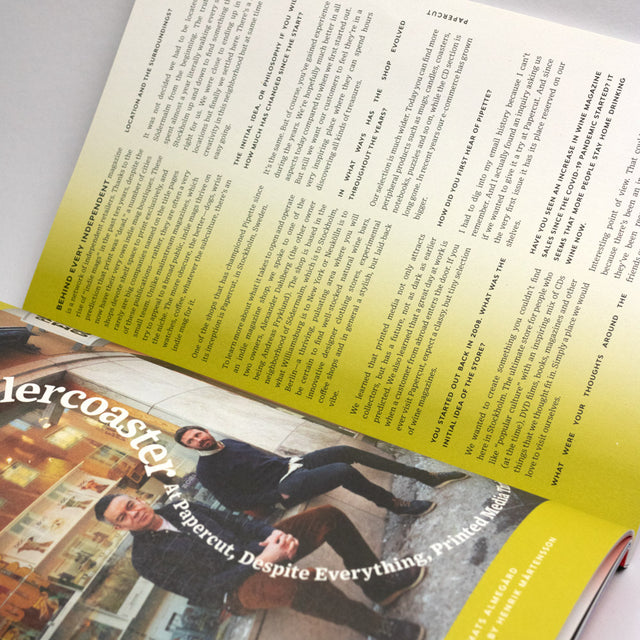 Pipette Magazine Issue 9 – Behind the Scenes – GUDBERG NERGER
