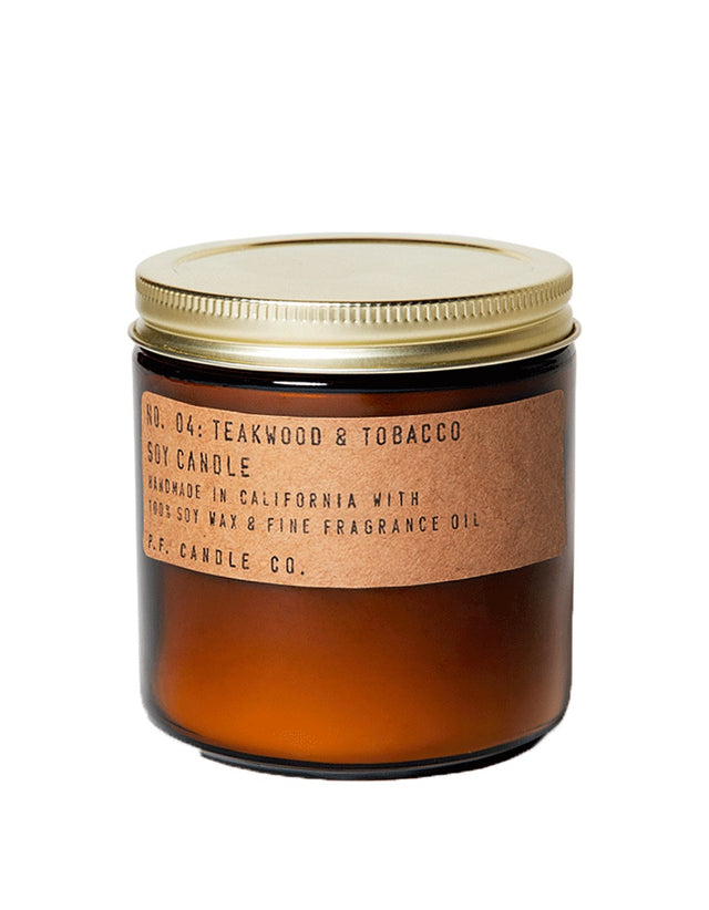 Teakwood & Tobacco Soy Candle