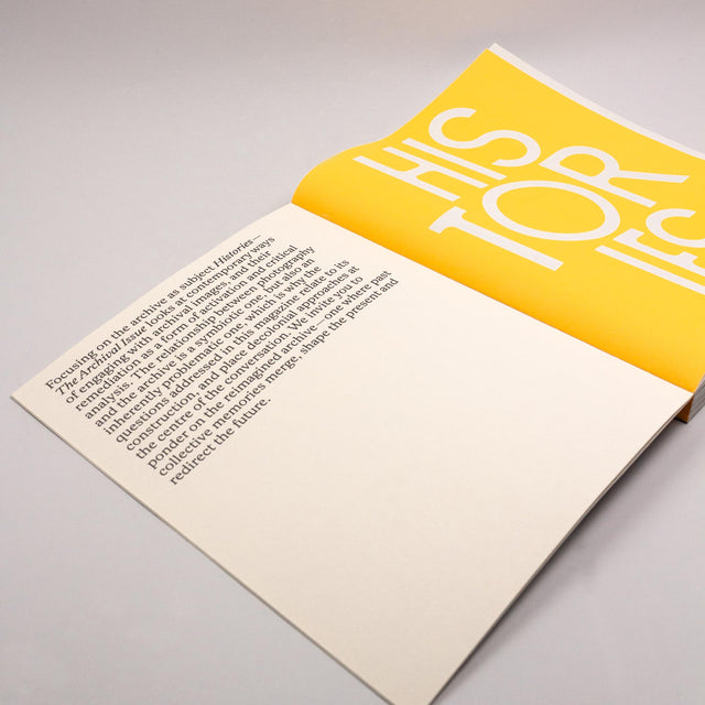 Foam Magazine #59 – Histories – The Archival issue – GUDBERG NERGER