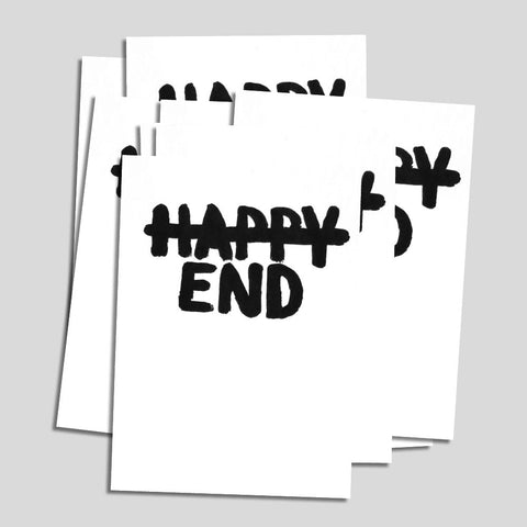 Uwe Lewitzky Postcard – "Happy End"
