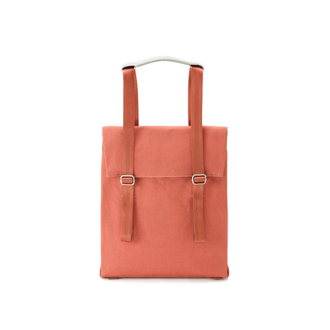  QWSTION Small Tote – Organic Brick – GUDBERG NERGER