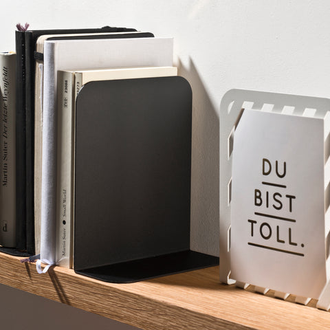  Solid 01 Bookend – Black – buy at GUDBERG NERGER Shop