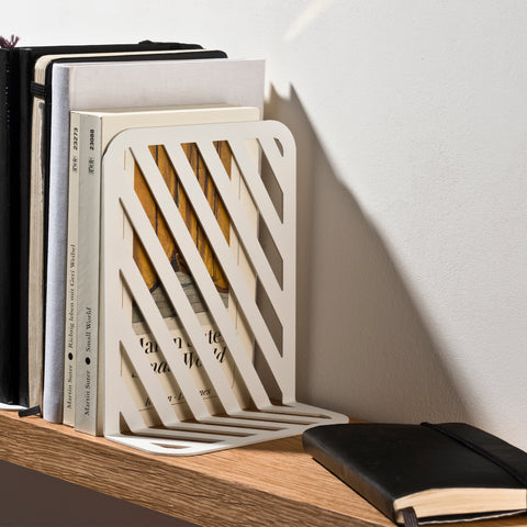  Grid 01 Bookend – White – buy at GUDBERG NERGER Shop