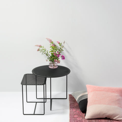  Grid 02 Side Table – Black – buy at GUDBERG NERGER Shop